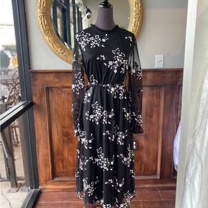 New Polagram Jane Modest Midi in BlackSize Medium $100